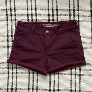 America Eagle midi super stretch shorts